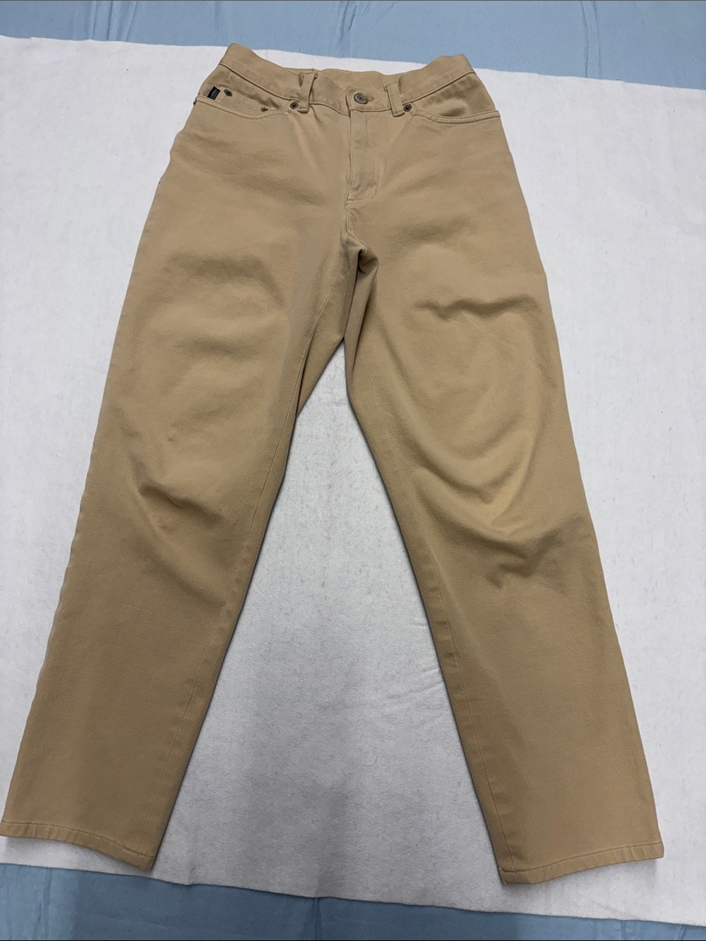Lauren Ralph Lauren Women's Cropped Straight-Leg Pants in Tan